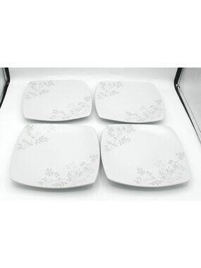 Zenses by Gibson Design 8-18 Inch Salad Plates Set of 4 Pattern Code: GIDZEN